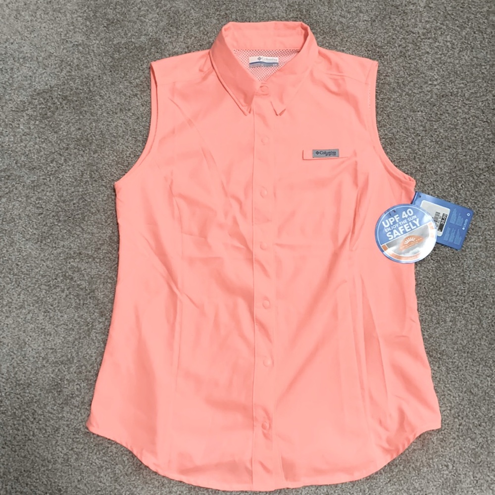 Columbia® Sleeveless Tamiami Top -Small